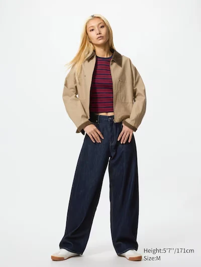 Uniqlo Zip-Up Short Jacket
